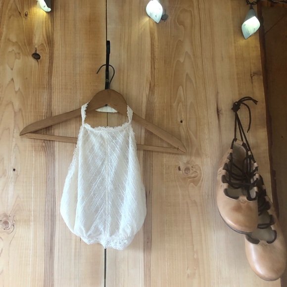 A Line Bralette in Cream - Picture 6 of 6